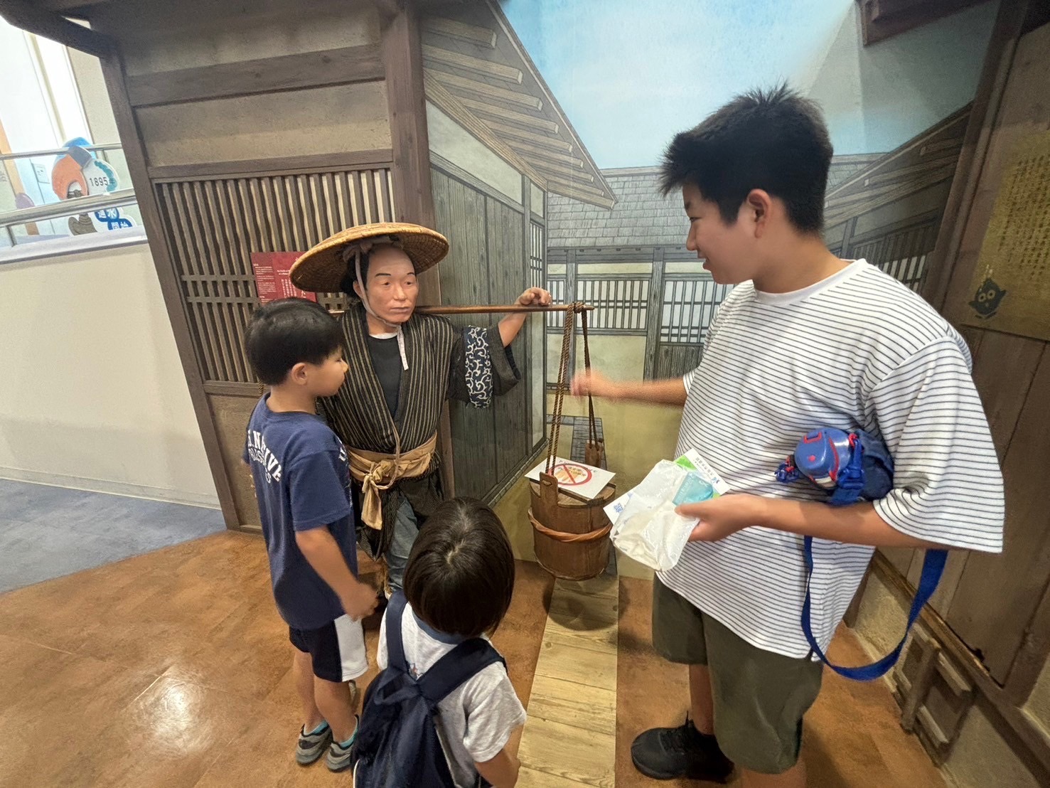 大阪市浪速区の放課後等デイサービスオハナピース大阪日本橋の大阪市水道科学館へおでかけ